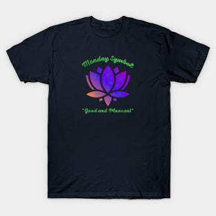 Monday symbol and a positive meaning T-Shirt